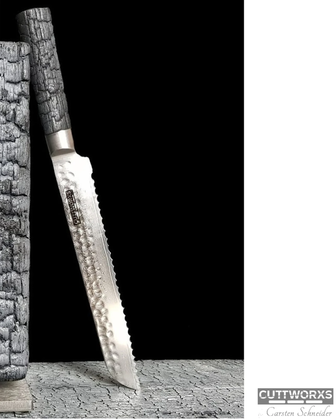 Cuttworxs Flamewood Brood Mes 2 Cuttworxs Flamewood Brood Mes - Afbeelding 2