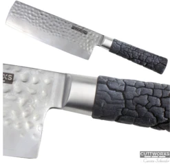 Cuttworxs Flamewood Nakiri Mes -Keuken BBQ Winkel cuttworxs flamewood nakiri mes 2