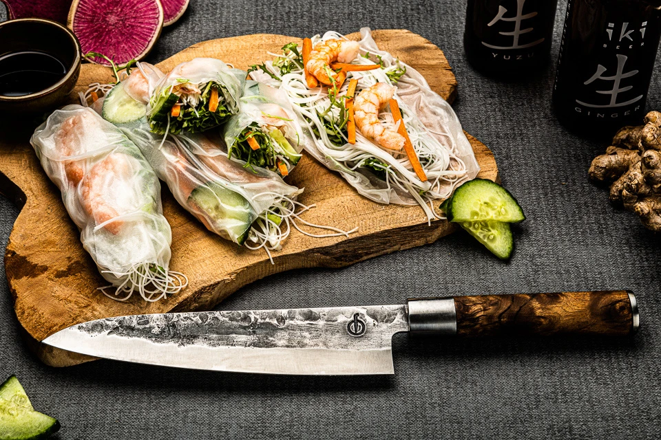 Forged VG10 Santokumes 14 Cm 2 Forged VG10 Santokumes 14 Cm - Afbeelding 2