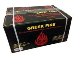 Keuken BBQ Winkel -Keuken BBQ Winkel greek fire houtskool briketten 10 kg 1