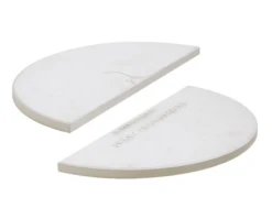 Kamado Joe Half Ronde Hitteschild Stenen -Keuken BBQ Winkel kamado joe half ronde hitteschild stenen 1