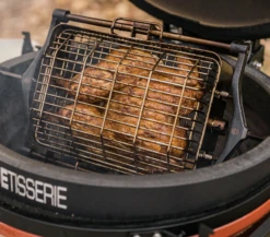 Kamado Joe JoeTisserie Basket Set Spit Mand -Keuken BBQ Winkel kamado joe joetisserie basket set spit mand 4