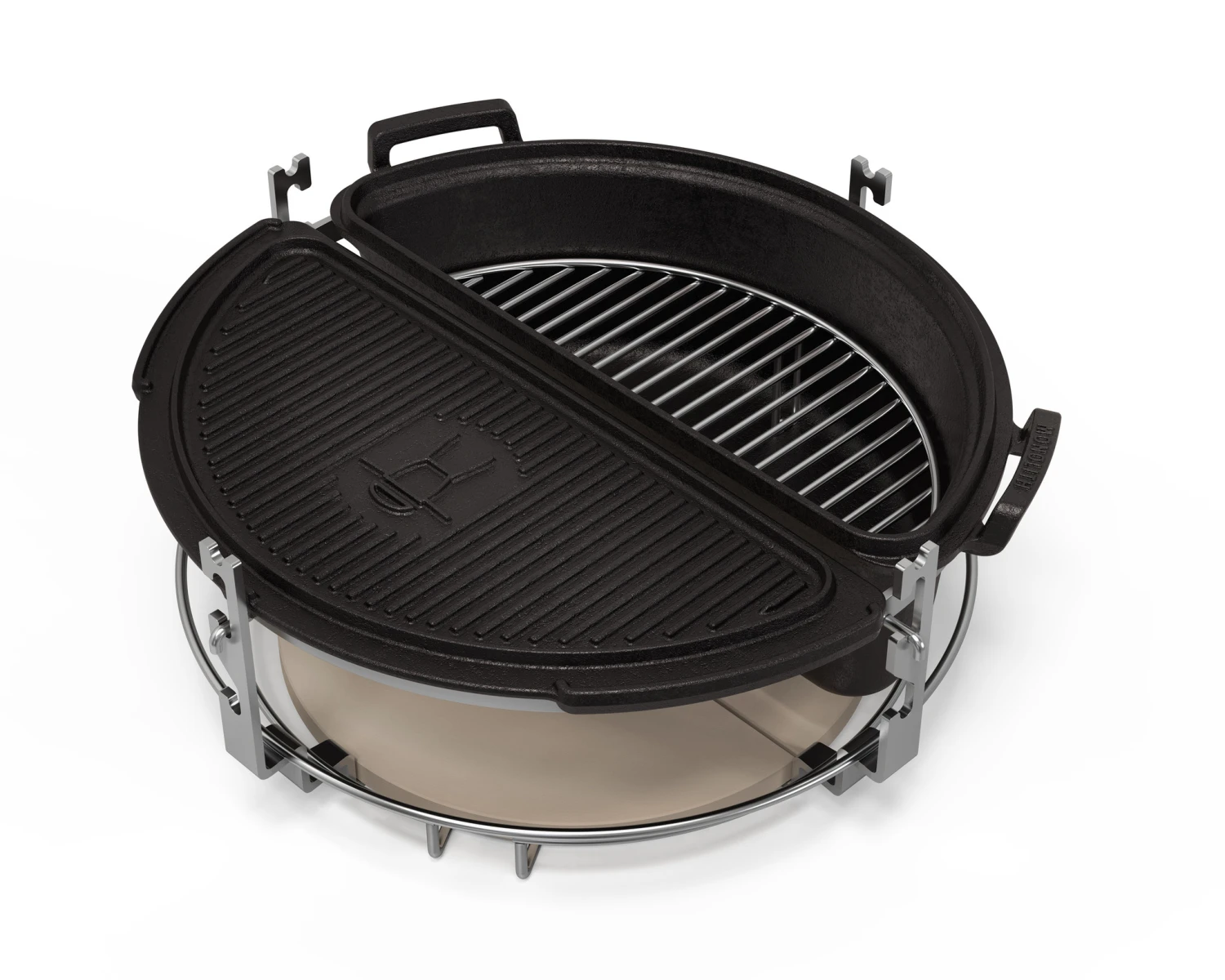 Monolith SGS Gietijzeren Fire Pan 2 Monolith SGS Gietijzeren Fire Pan - Afbeelding 2